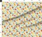 Colorful Food Red Yellow Blue Culinary Pasta Noodles Foodie Tomato Cheese Custom Printed Fabric by Spoonflower Various Fabrics by the Yard or Fat Quarter